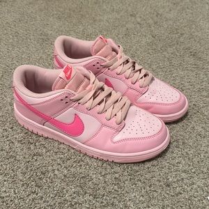 Pink Nike dunks